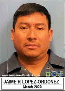 Jaime Raimundo Lopez-ordonez a registered Sex Offender of Iowa