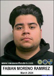 Fabian Moreno Ramirez a registered Sex Offender of Iowa