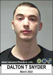 Dalton Thomas Snyder a registered Sex Offender of Iowa