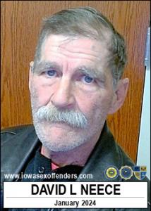 David Lee Neece a registered Sex Offender of Iowa