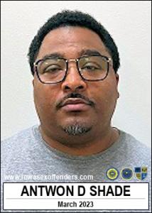 Antwon Damarcus Shade a registered Sex Offender of Iowa