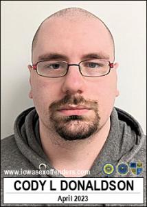 Cody Lee Donaldson a registered Sex Offender of Iowa