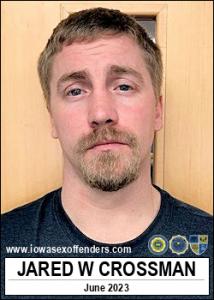 Jared Wayne Crossman a registered Sex Offender of Iowa