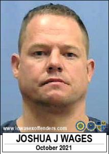 Joshua Joe Wages a registered Sex Offender of Iowa