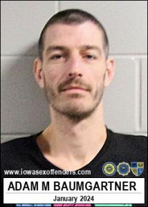 Adam Michael Baumgartner a registered Sex Offender of Iowa