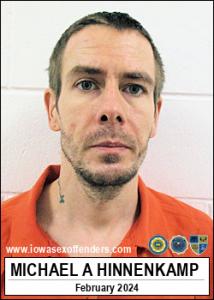 Michael Andrew Hinnenkamp a registered Sex Offender of Iowa