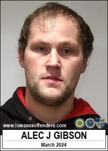 Alec Joseph Gibson a registered Sex Offender of Iowa