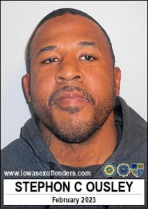 Stephon Christopher Ousley a registered Sex Offender of Iowa