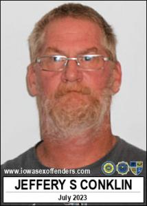 Jeffery Scott Conklin a registered Sex Offender of Iowa