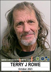 Terry Joe Rowe a registered Sex Offender of Iowa