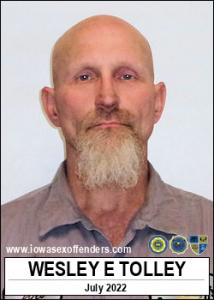 Wesley Earl Tolley a registered Sex Offender of Iowa