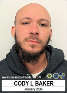 Cody Lee Baker a registered  of Iowa