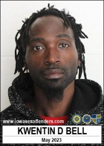 Kwentin Detrayce Bell a registered Sex Offender of Iowa