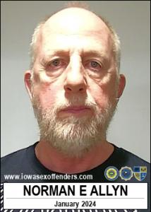 Norman Elbert Allyn a registered Sex Offender of Iowa