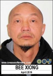 Bee Xiong a registered Sex Offender of Iowa
