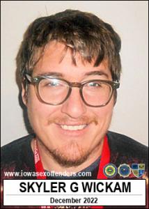Skyler Gregory Wickam a registered Sex Offender of Iowa