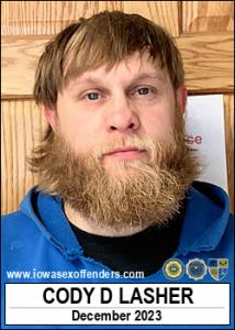 Cody Dean Lasher a registered Sex Offender of Iowa