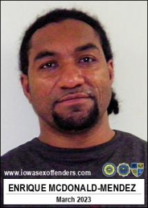 Enrique Mcdonald-mendez a registered Sex Offender of Iowa