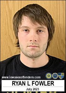 Ryan Lee Fowler a registered Sex Offender of Iowa