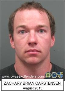 Zachary Brian Carstensen a registered Sex Offender of Iowa