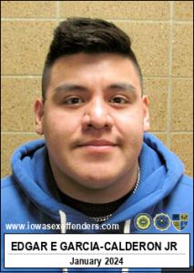 Edgar Eli Garcia-calderon Jr a registered Sex Offender of Iowa