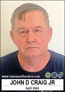 John Dee Craig Jr a registered Sex Offender of Iowa