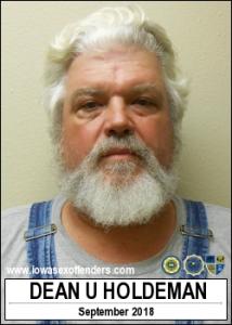 Dean Udell Holdeman a registered Sex Offender of Iowa