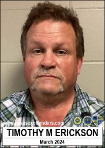 Timothy Mark Erickson a registered Sex Offender of Iowa