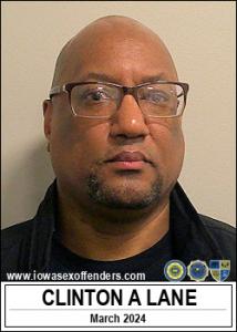 Clinton Akeem Lane a registered Sex Offender of Iowa