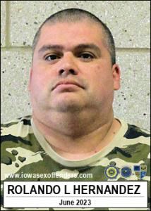 Rolando Lee Hernandez a registered  of Iowa