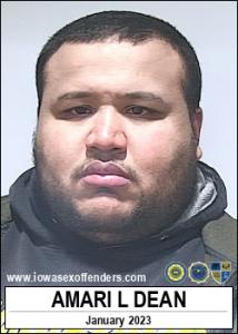 Amari Leroy Dean a registered Sex Offender of Iowa