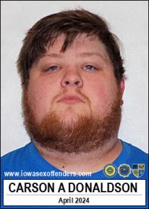 Carson Avery Donaldson a registered Sex Offender of Iowa