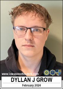 Dyllan Jeffrey Grow a registered Sex Offender of Iowa