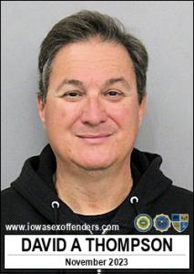 David Alan Thompson a registered Sex Offender of Iowa