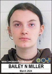 Bailey Nicole Miller a registered Sex Offender of Iowa