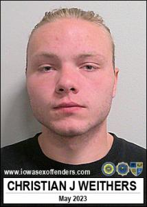 Christian Joshua Weithers a registered  of Iowa