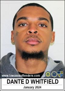 Dante Dermaine Whitfield a registered Sex Offender of Iowa