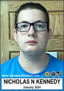 Nicholas Noel Kennedy a registered Sex Offender of Iowa