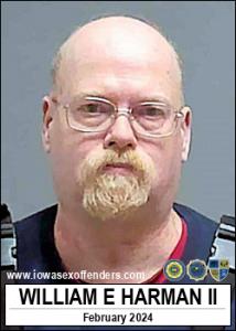 William Everett Harman II a registered Sex Offender of Iowa