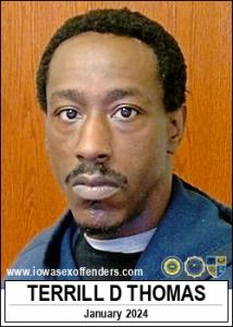 Terrill Deandre Thomas a registered Sex Offender of Iowa