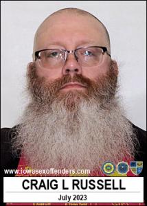 Craig Lee Russell a registered  of Iowa