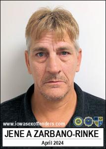 Jene Allan Zarbano-rinke a registered Sex Offender of Iowa