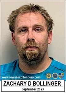 Zachary David Bollinger a registered Sex Offender of Iowa