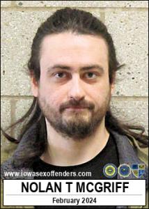 Nolan Ty Mcgriff a registered  of Iowa