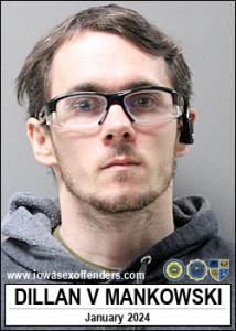 Dillan Vernon Mankowski a registered Sex Offender of Iowa