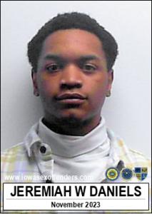 Jeremiah Wilhemongar Daniels a registered  of Iowa
