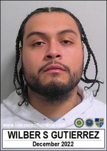 Wilber Stanley Gutierrez a registered  of Iowa