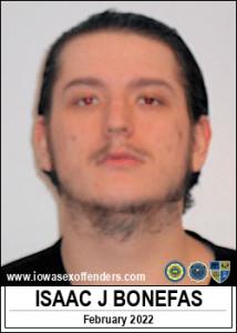 Isaac James Bonefas a registered  of Iowa