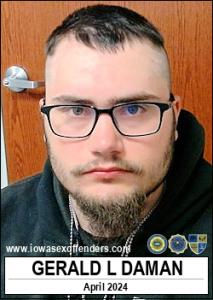 Gerald Lawrence Daman a registered Sex Offender of Iowa