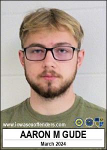 Aaron Michael Gude a registered Sex Offender of Iowa